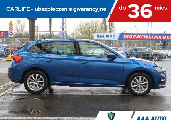 Skoda Scala cena 61000 przebieg: 129702, rok produkcji 2019 z Marki małe 92